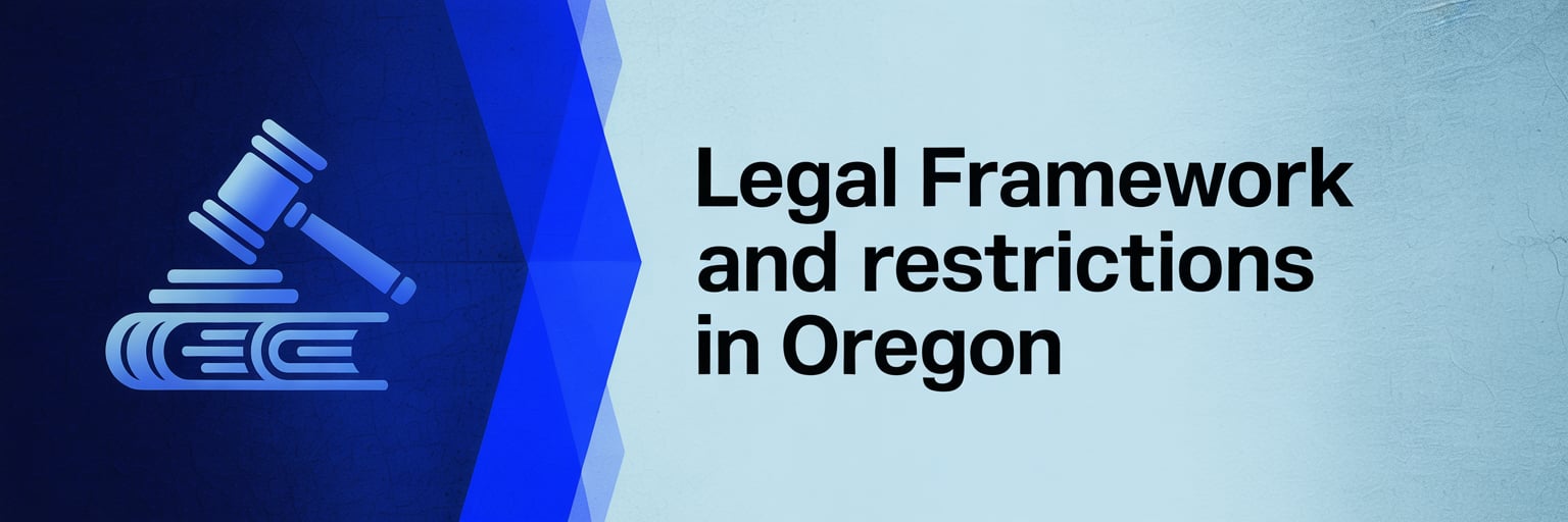 Legal Framework and Restrictions in Oregon